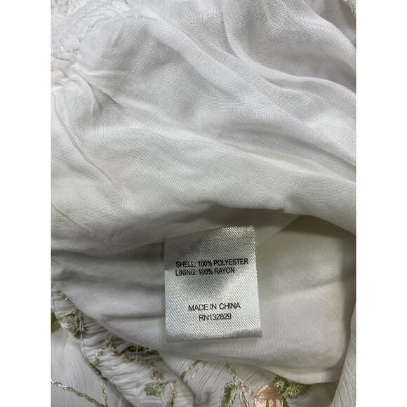 Majorelle 'Emerson' White Poly Top Size XL - Picture 5 of 5